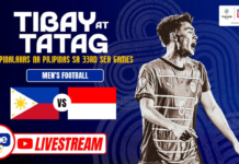 LIVESTREAM SEA GAMES: Filipina vs Indonesia | Sepak Bola (Pria)
